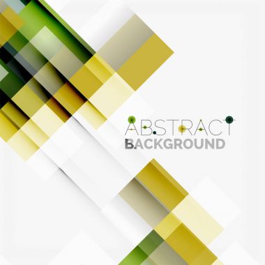 Soyut engeller şablon tasarım arka plan, beyaz, basit geometrik şekiller düz çizgiler ve dikdörtgenler