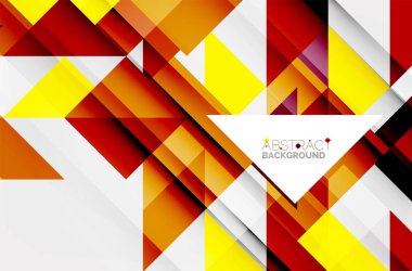 Üçgen desen tasarım arka plan