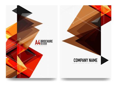 İş broşürü kapak düzeni, el ilanı a4 şablonu