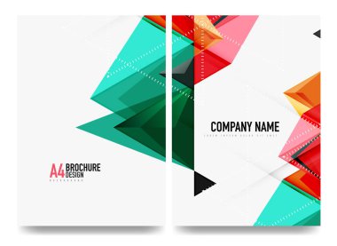 İş broşürü kapak düzeni, el ilanı a4 şablonu