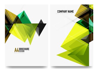 İş broşürü kapak düzeni, el ilanı a4 şablonu