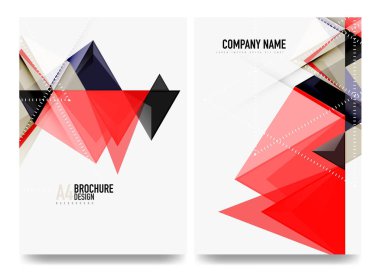 İş broşürü kapak düzeni, el ilanı a4 şablonu