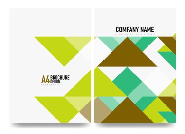 İş broşürü kapak düzeni, el ilanı a4 şablonu