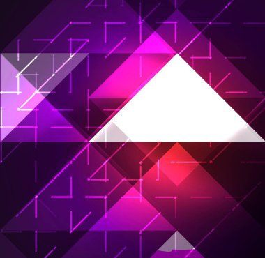 Kozmik elektrikli arka plan parlak parlayan pleksus elektrik darbeleri ile