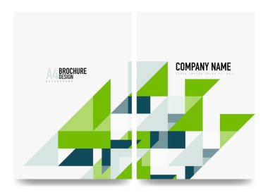 İş broşürü kapak düzeni, el ilanı a4 şablonu