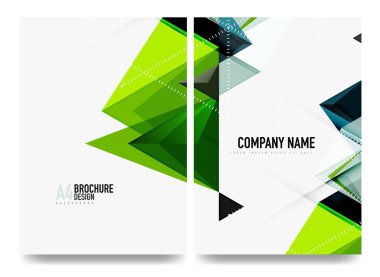 İş broşürü kapak düzeni, el ilanı a4 şablonu