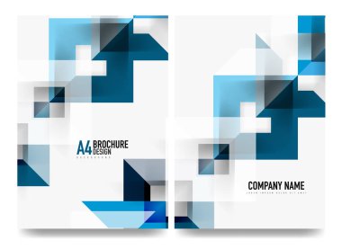 İş broşürü kapak düzeni, el ilanı a4 şablonu