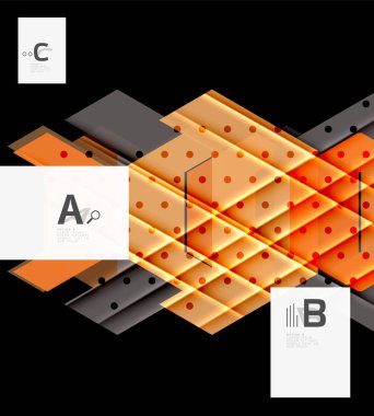 renkli soyut şekiller arka plan
