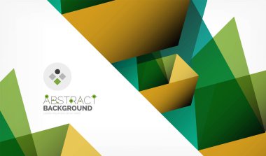 Geometrik poligonal vektör arka plan