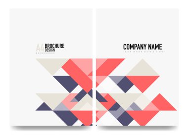 İş broşürü kapak düzeni, el ilanı a4 şablonu