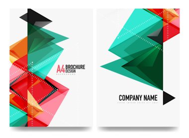 İş broşürü kapak düzeni, el ilanı a4 şablonu