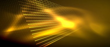 Neon ışık efektleri, parçacıklar