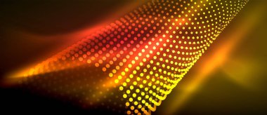 Neon ışık efektleri, parçacıklar