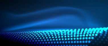 Neon ışık efektleri, parçacıklar