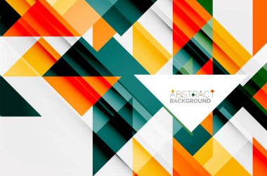 Üçgen desen tasarım arka plan