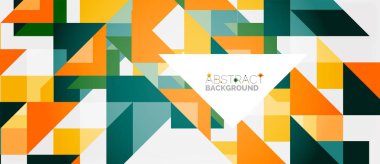 Üçgen desen tasarım arka plan