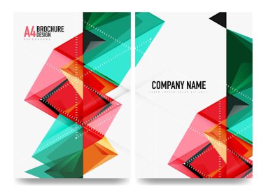 İş broşürü kapak düzeni, el ilanı a4 şablonu