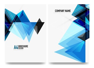 İş broşürü kapak düzeni, el ilanı a4 şablonu