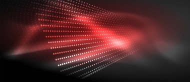 Neon ışık efektleri, parçacıklar