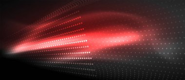 Neon ışık efektleri, parçacıklar