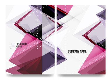 İş broşürü kapak düzeni, el ilanı a4 şablonu