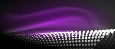 Neon ışık efektleri, parçacıklar