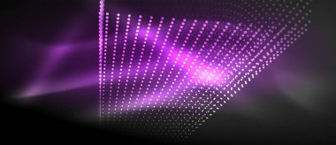 Neon ışık efektleri, parçacıklar