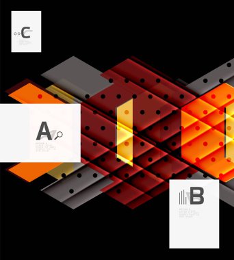 Üçgenler arka plan rengi