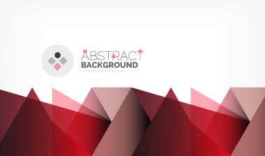 Geometrik poligonal vektör arka plan