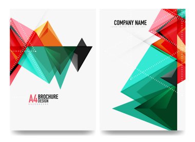 İş broşürü kapak düzeni, el ilanı a4 şablonu