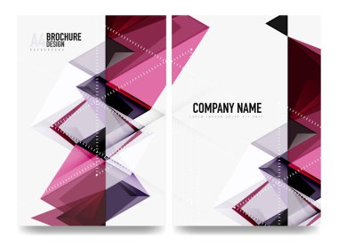 İş broşürü kapak düzeni, el ilanı a4 şablonu