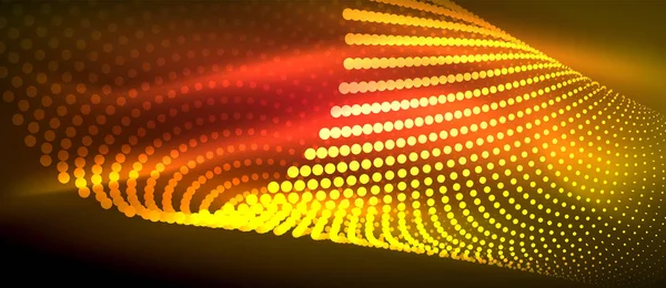 Neon ışık efektleri, parçacıklar