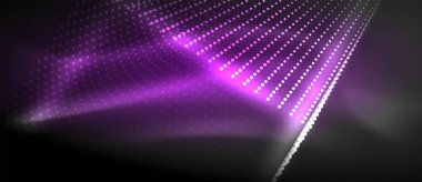 Neon ışık efektleri, parçacıklar