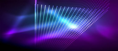 Neon ışık efektleri, parçacıklar