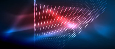 Neon ışık efektleri, parçacıklar