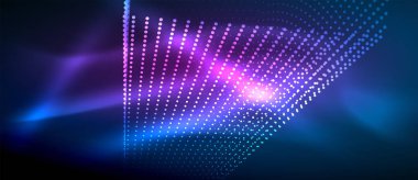 Neon ışık efektleri, parçacıklar