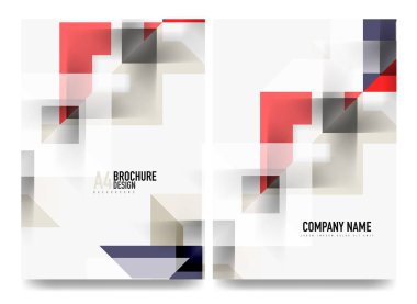 İş broşürü kapak düzeni, el ilanı a4 şablonu