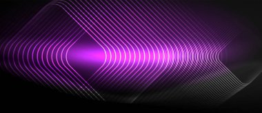 Neon parlayan techno satırları