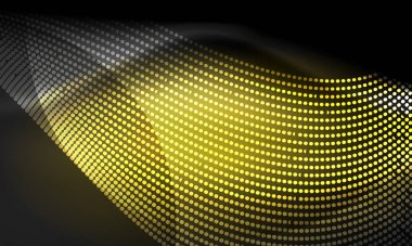 Pürüzsüz neon dalga