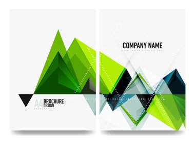 İş broşürü kapak düzeni, el ilanı a4 şablonu