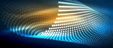 Neon ışık efektleri, parçacıklar