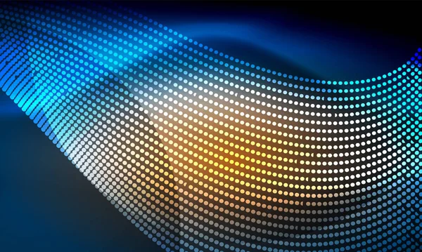 Pürüzsüz neon dalga