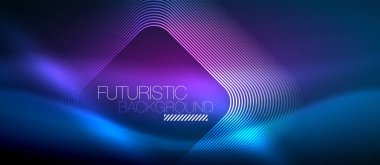 Neon parlayan techno satırları