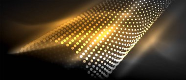 Neon ışık efektleri, parçacıklar