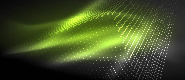 Neonlichteffekte, Partikel — Stockvektor