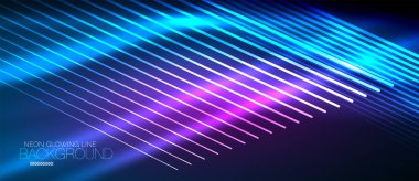 Neon pürüzsüz dalga dijital arka plan