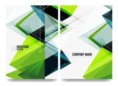 İş broşürü kapak düzeni, el ilanı a4 şablonu