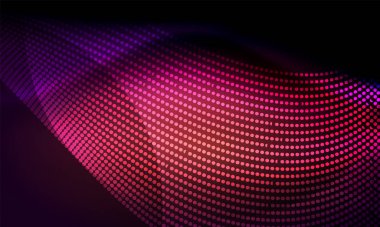 Pürüzsüz neon dalga