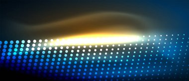 Neon ışık efektleri, parçacıklar