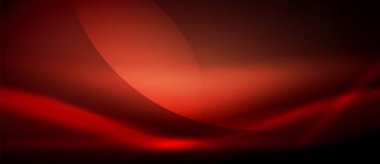 Parlayan dalga neon akan eğri arka plan vektör